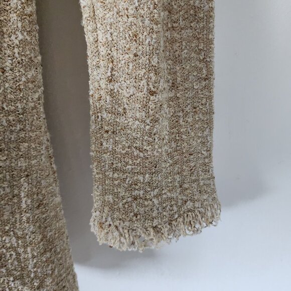 St John Marie Tan Brown Santana Knit Zip Tunic Blazer 12 - Picture 9 of 16